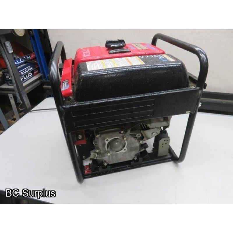 Q-554: Honda EM3000c Portable Gas Generator – 1031 Hours