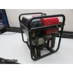 Q-554: Honda EM3000c Portable Gas Generator – 1031 Hours