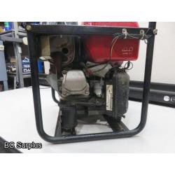 Q-554: Honda EM3000c Portable Gas Generator – 1031 Hours