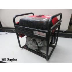 Q-556: Honda EM3000c Portable Gas Generator – 1 hour & 57 minutes