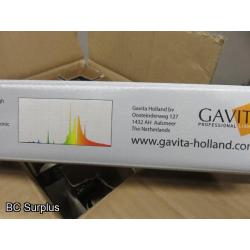 Q-578: Gravita Pro 600w Replacement Bulbs – Unused – 1 Case