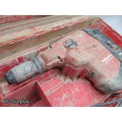 Q-620: Hilti TE80-ATC Electric Hammer Drill with Case