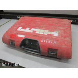 Q-620: Hilti TE80-ATC Electric Hammer Drill with Case