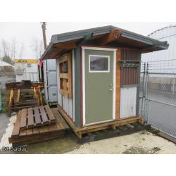 R-1001: Skid-Mounted Single Room Playhouse or Bunkie