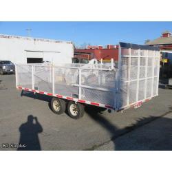 R-1003: 2001 Custom-Built T/A Commercial Trailer – 21 Ft.