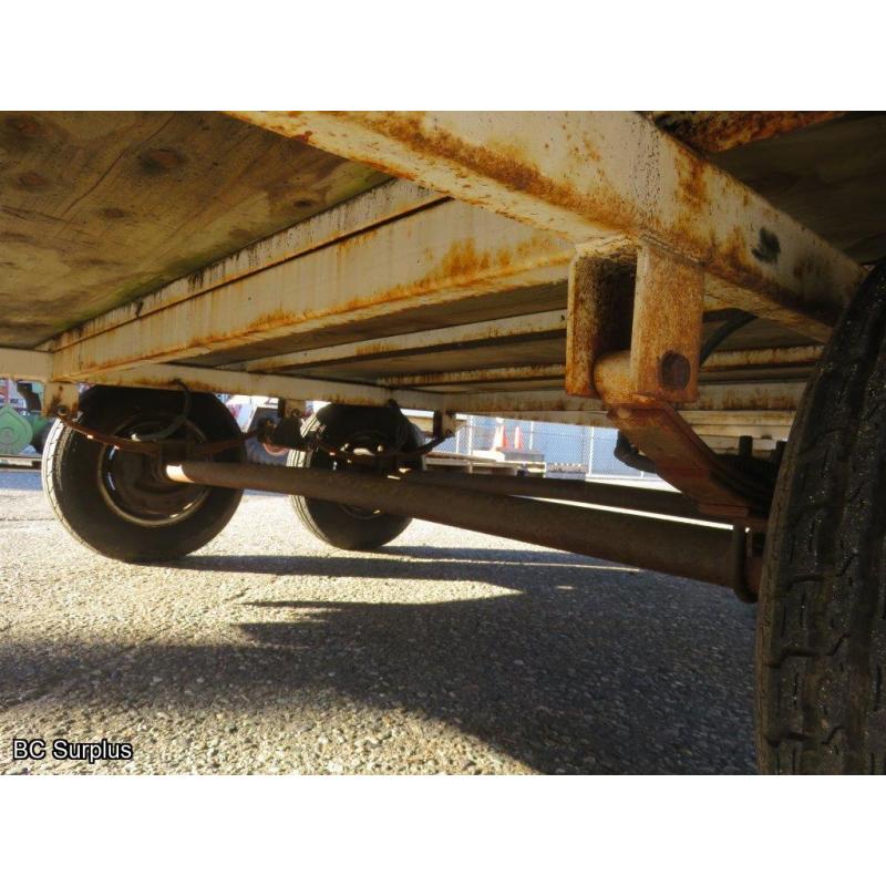 R-1003: 2001 Custom-Built T/A Commercial Trailer – 21 Ft.