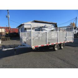 R-1003: 2001 Custom-Built T/A Commercial Trailer – 21 Ft.