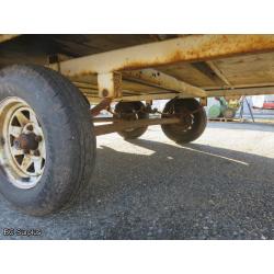 R-1003: 2001 Custom-Built T/A Commercial Trailer – 21 Ft.