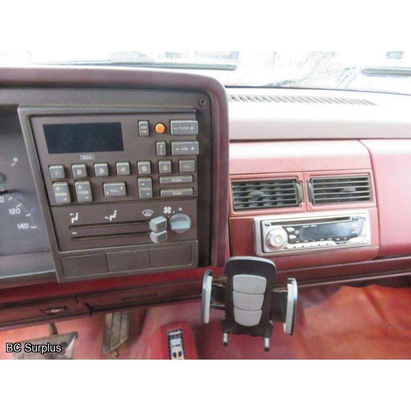 R-1005: 1991 GMC Sierra SLX 1500 4X4 Pick-Up – 458846 kms