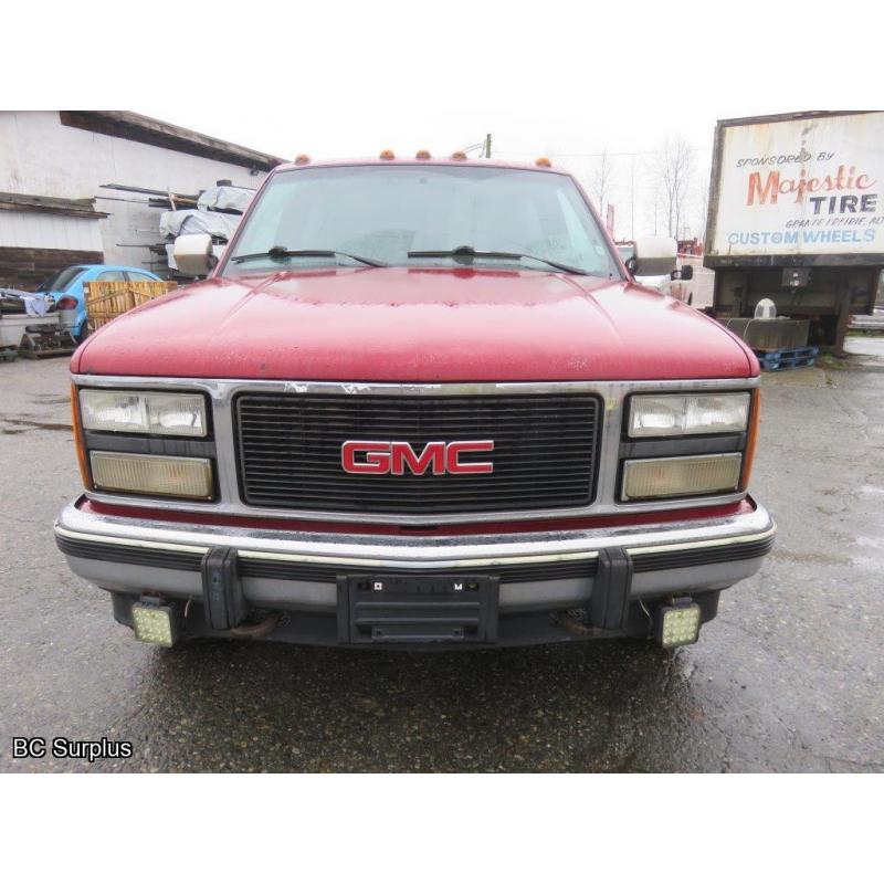 R-1005: 1991 GMC Sierra SLX 1500 4X4 Pick-Up – 458846 kms