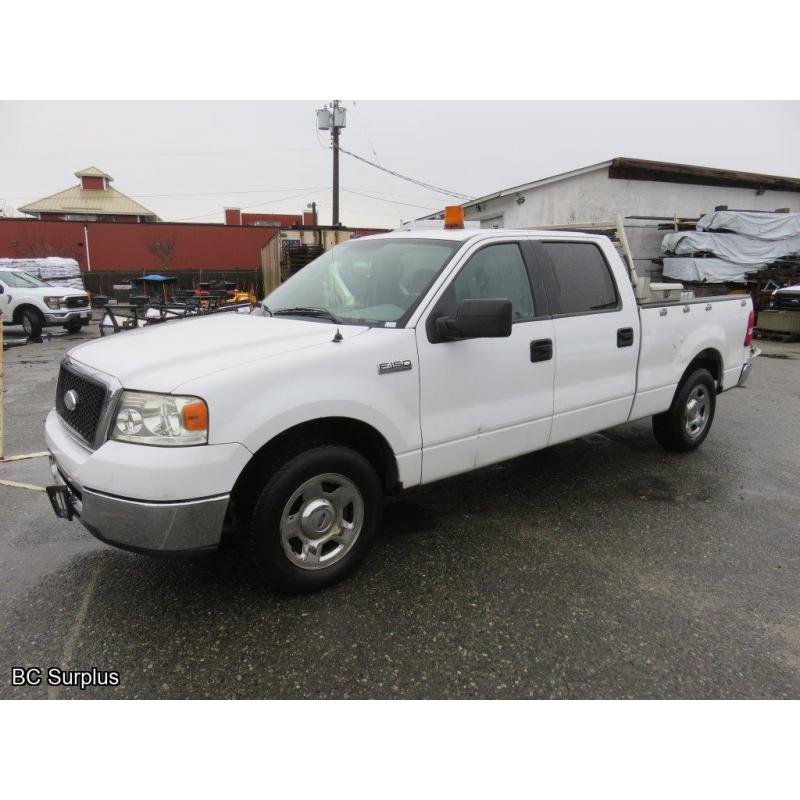 R-1007: 2008 Ford F150 XLT Crew Cab Pick-Up – 98666 kms