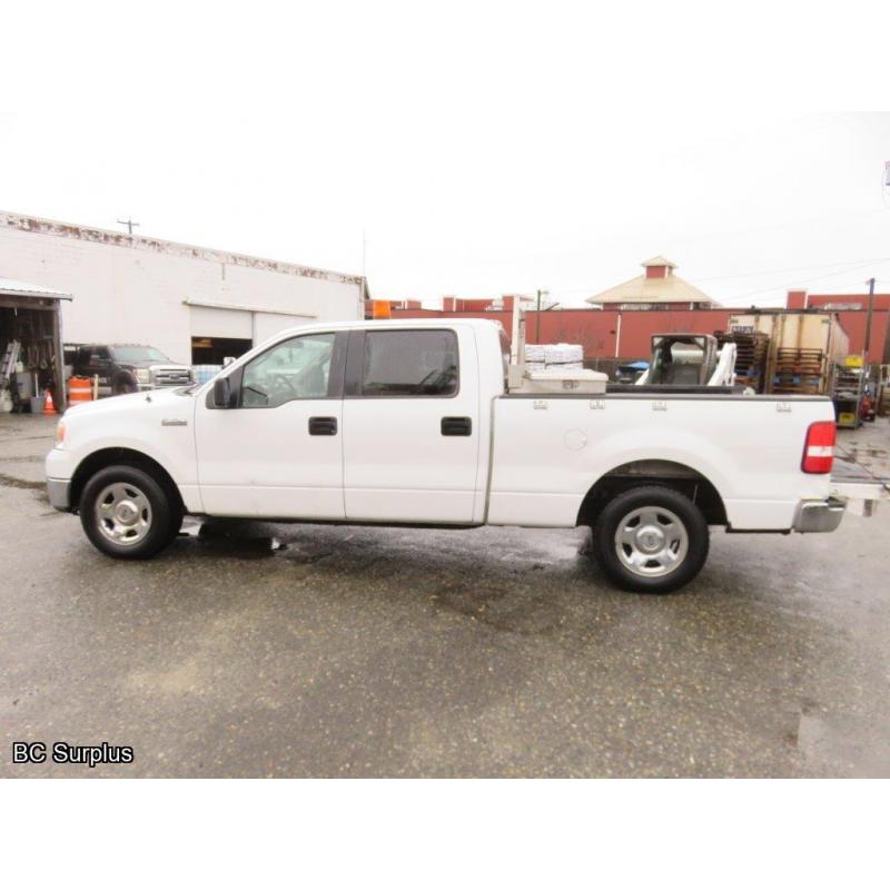 R-1007: 2008 Ford F150 XLT Crew Cab Pick-Up – 98666 kms