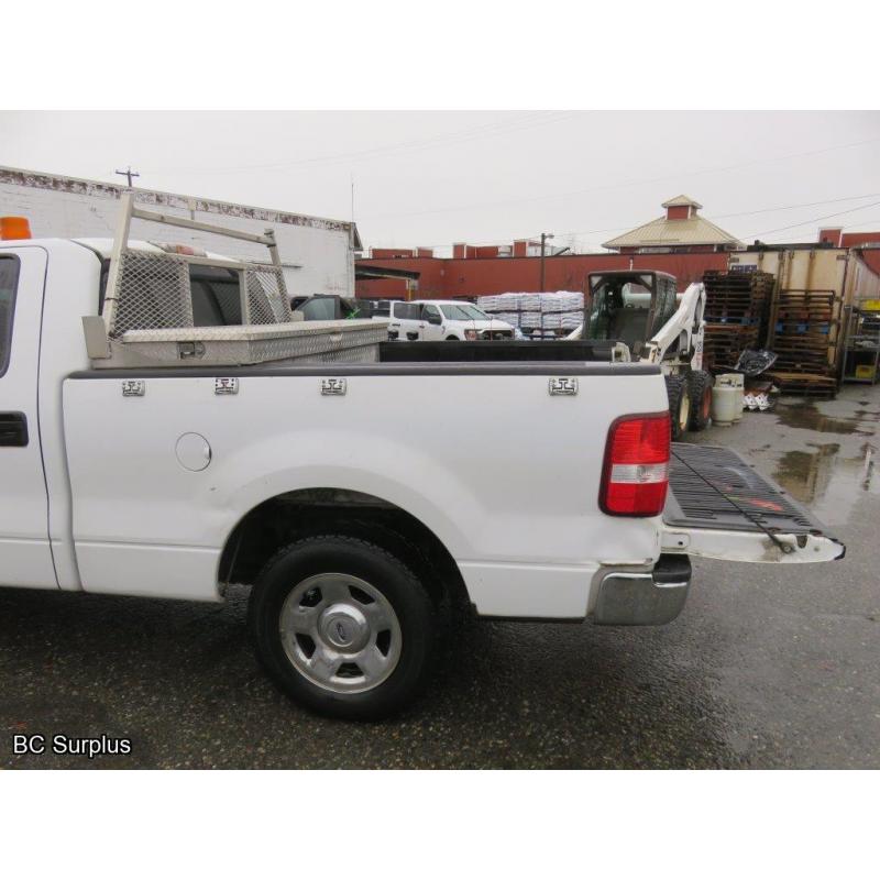 R-1007: 2008 Ford F150 XLT Crew Cab Pick-Up – 98666 kms