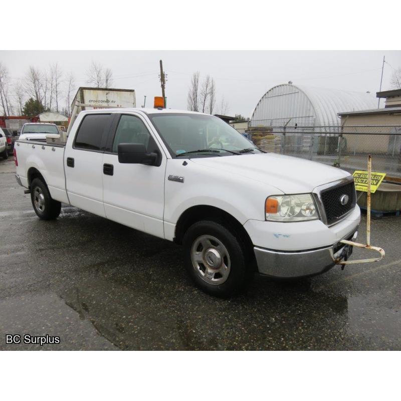 R-1007: 2008 Ford F150 XLT Crew Cab Pick-Up – 98666 kms