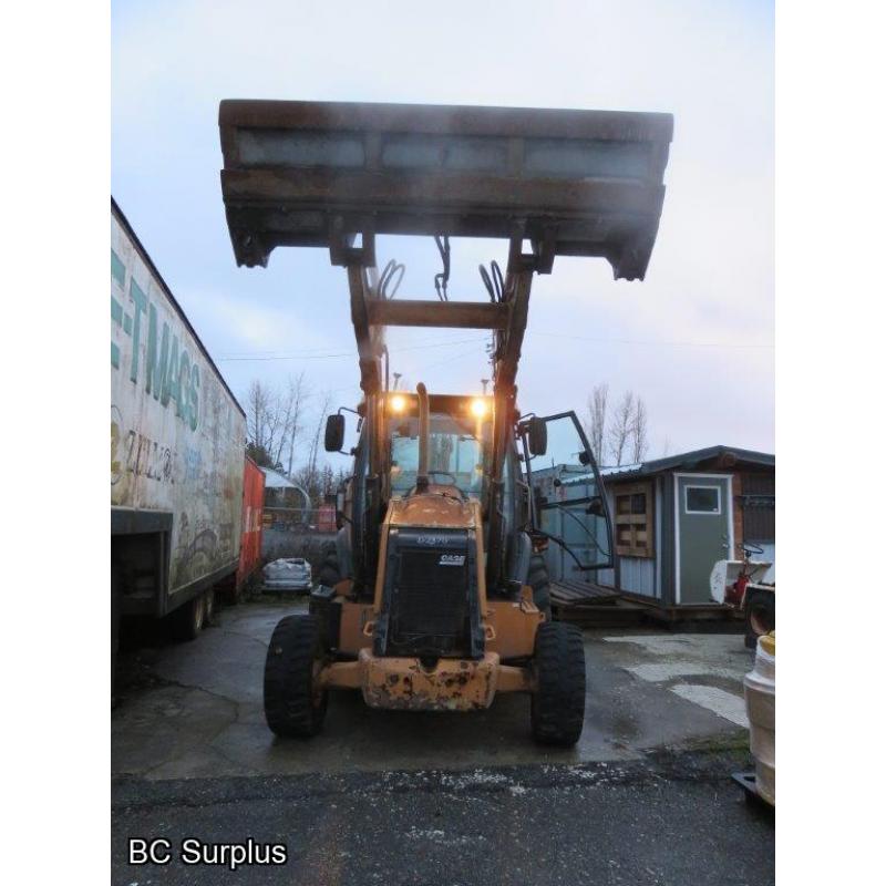 R-1010: 2013 Case 590 Super N 4x4 Backhoe/Loader – 8574 hrs