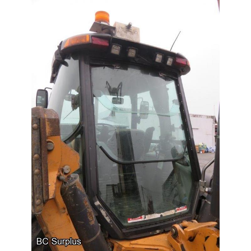 R-1010: 2013 Case 590 Super N 4x4 Backhoe/Loader – 8574 hrs