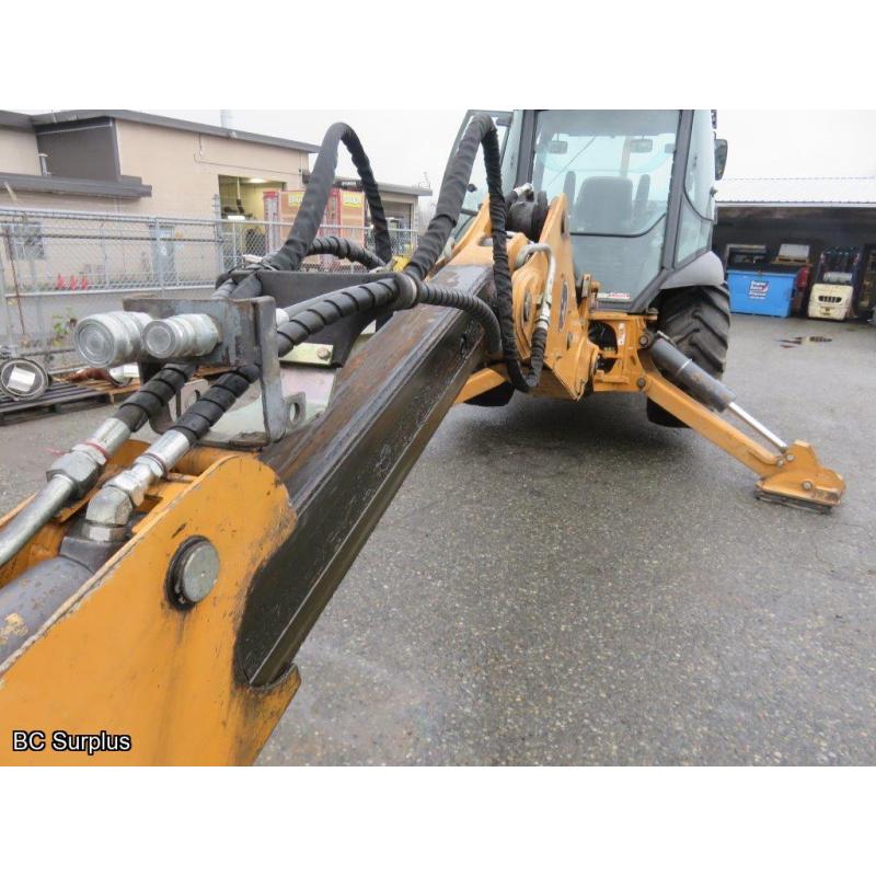 R-1010: 2013 Case 590 Super N 4x4 Backhoe/Loader – 8574 hrs