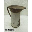 R-13: Birch Bark & Tin Vintage-Style Water Jug