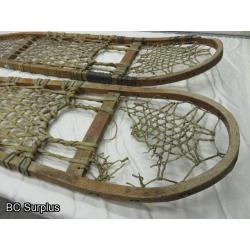 R-16: Vintage Faber Snowshoes – No Bindings