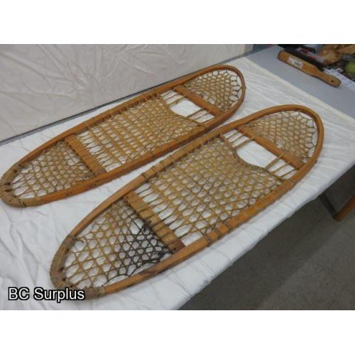 R-17: Bastien Vintage Snowshoes – No Bindings