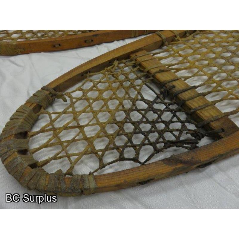 R-17: Bastien Vintage Snowshoes – No Bindings