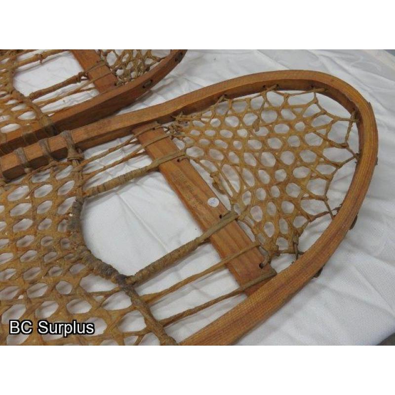 R-17: Bastien Vintage Snowshoes – No Bindings