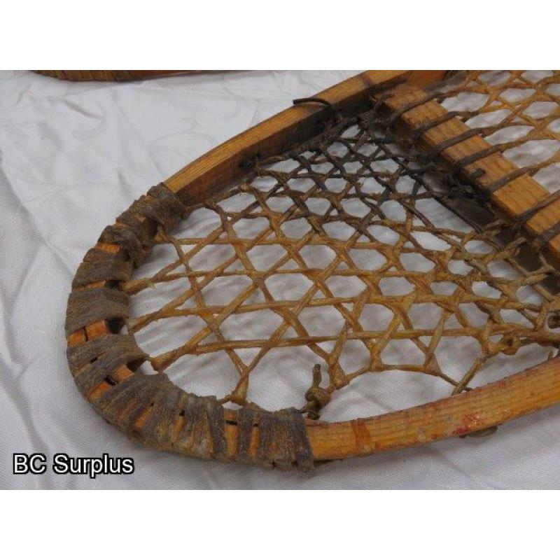 R-17: Bastien Vintage Snowshoes – No Bindings