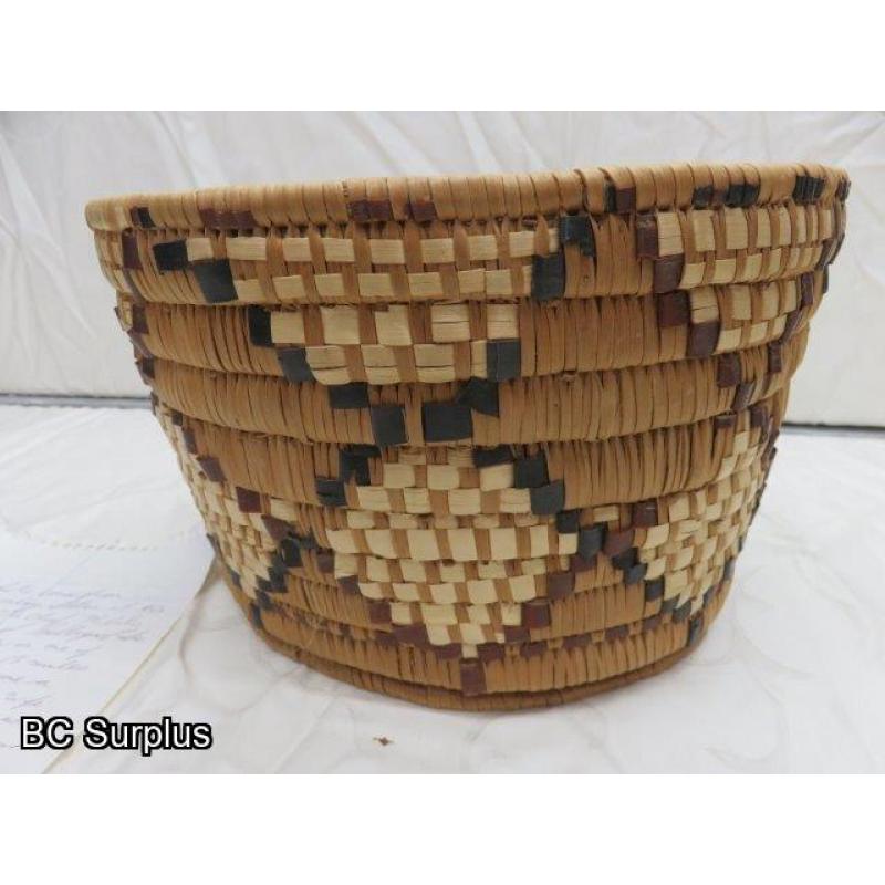 R-28: Woven Basket – Vintage