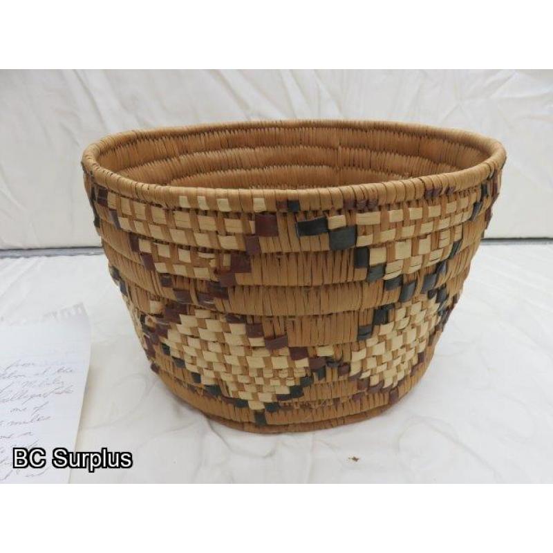 R-28: Woven Basket – Vintage