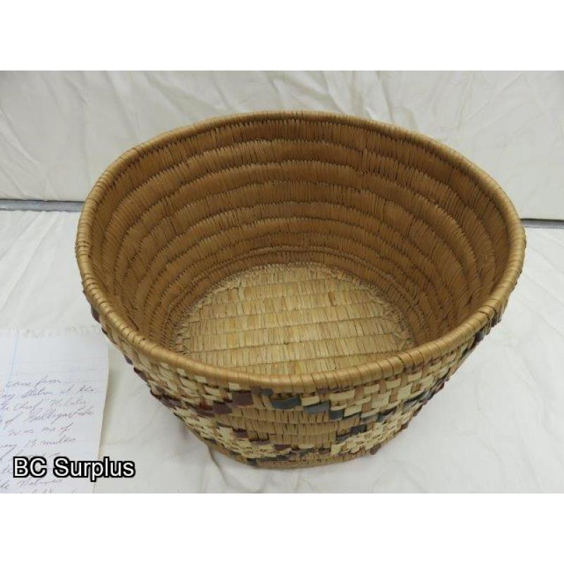 R-28: Woven Basket – Vintage