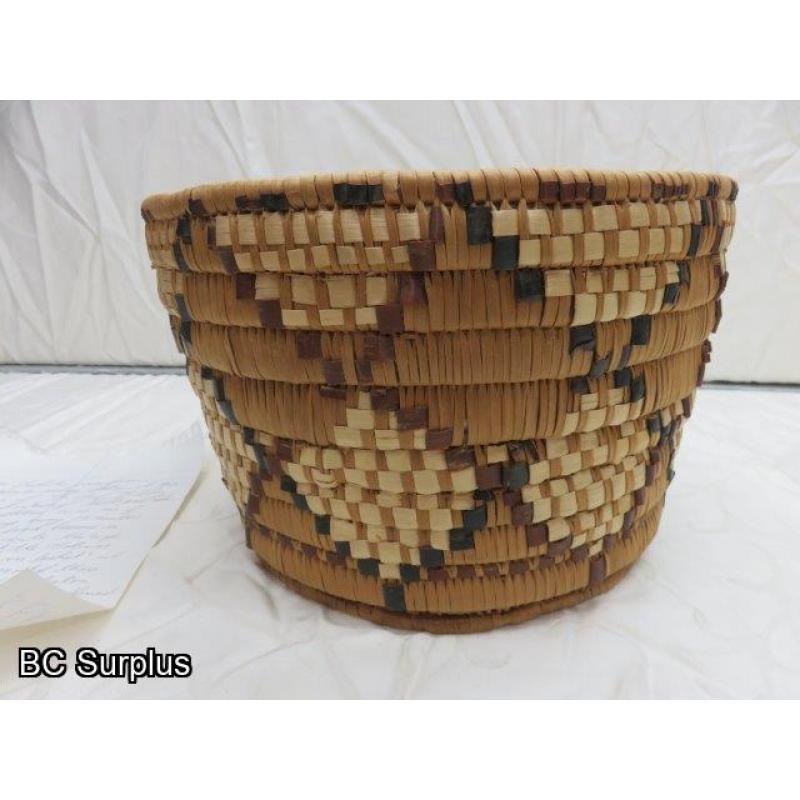 R-28: Woven Basket – Vintage