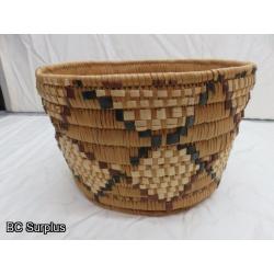 R-28: Woven Basket – Vintage