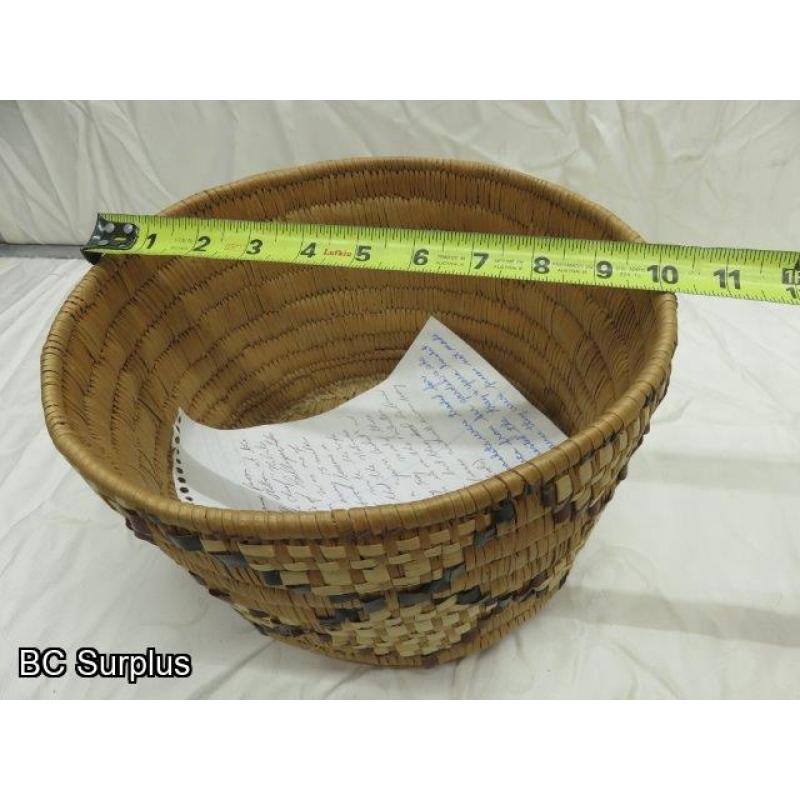 R-28: Woven Basket – Vintage