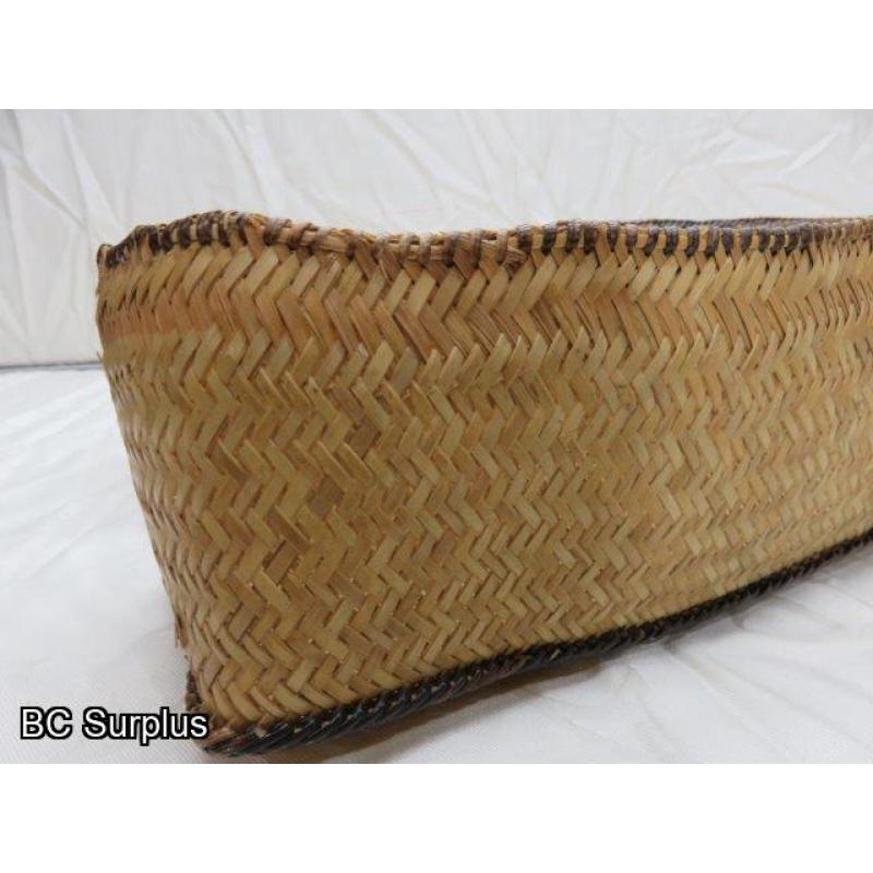 R-31: Vintage Fish Storage Baskets – 2 Items