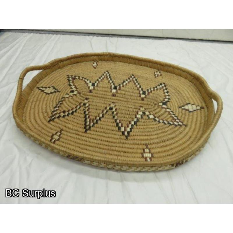 R-34: Salish-Style Pot Luck Serving Tray – Patterned