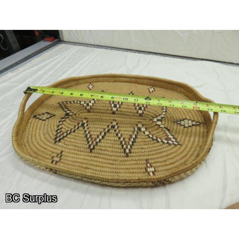 R-34: Salish-Style Pot Luck Serving Tray – Patterned