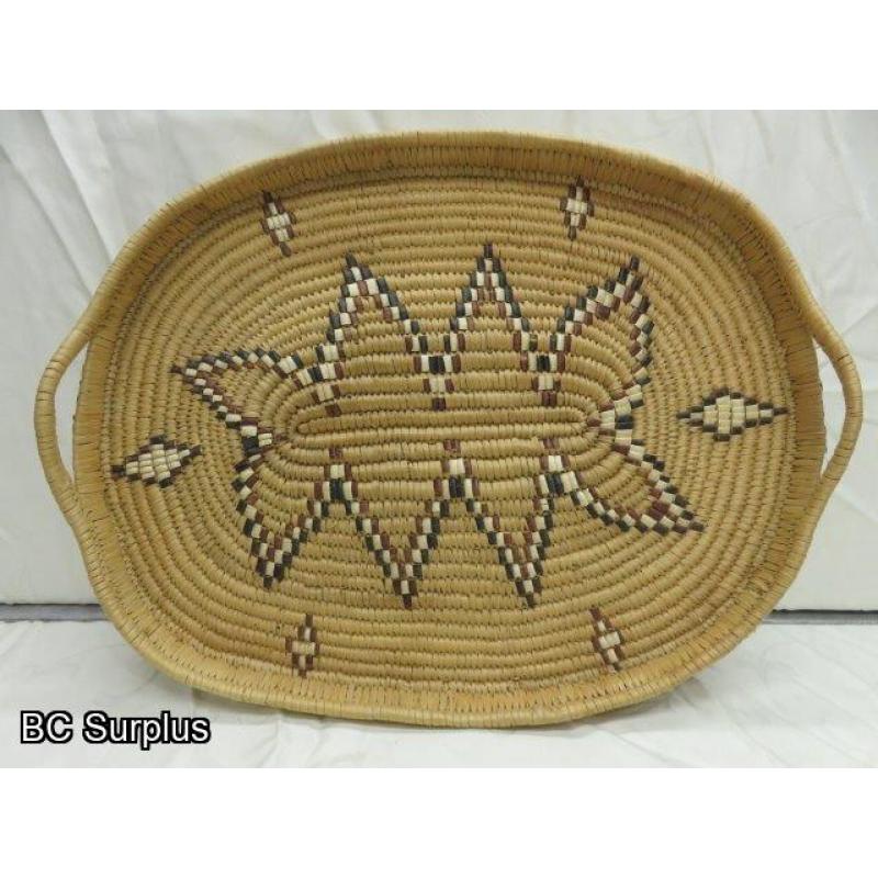 R-34: Salish-Style Pot Luck Serving Tray – Patterned