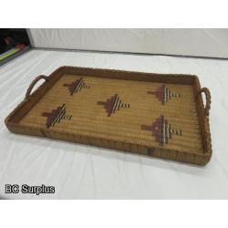 R-35: Salish-Style Pot Luck Serving Tray – Rectangular