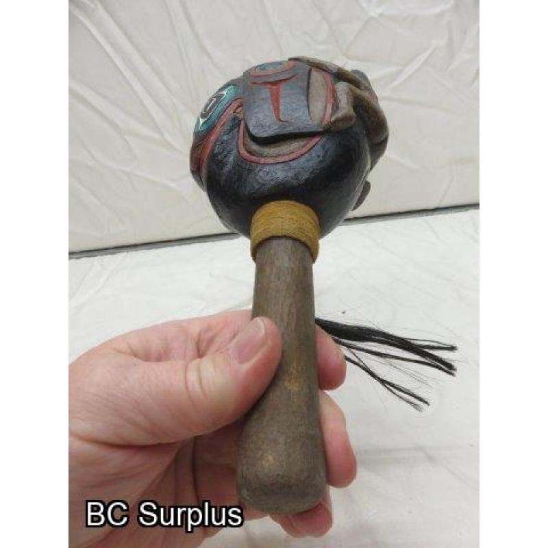 R-38: Indigenous Dance Rattle – Vintage