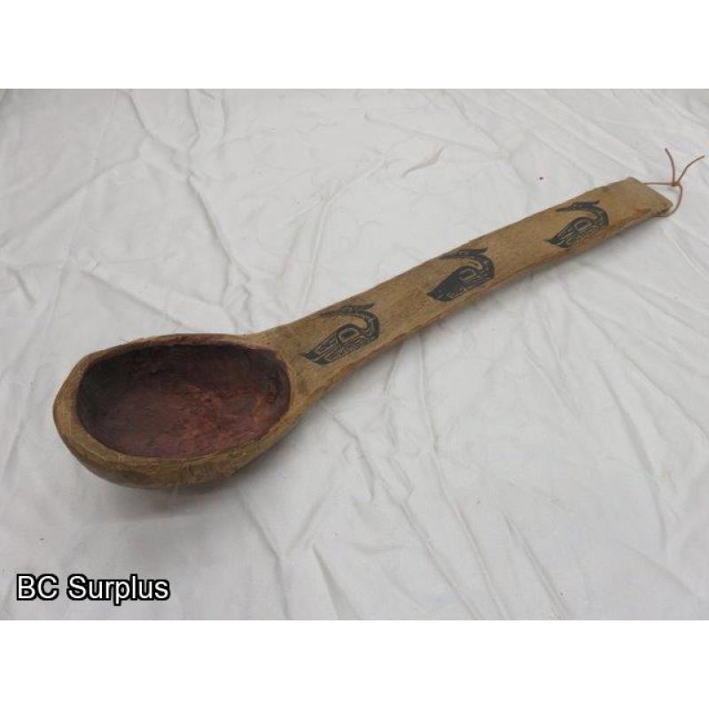 R-39: Hand Carved Spoon – From Squamish