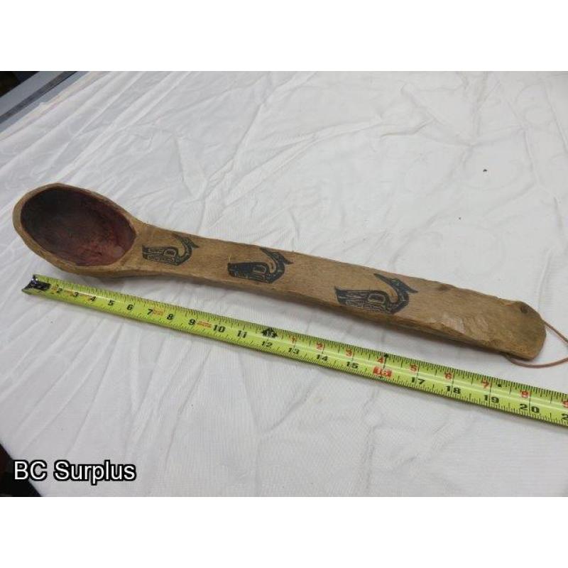 R-39: Hand Carved Spoon – From Squamish