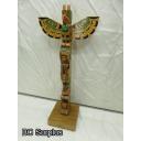 R-42: Hand Carved Vintage Totem Pole