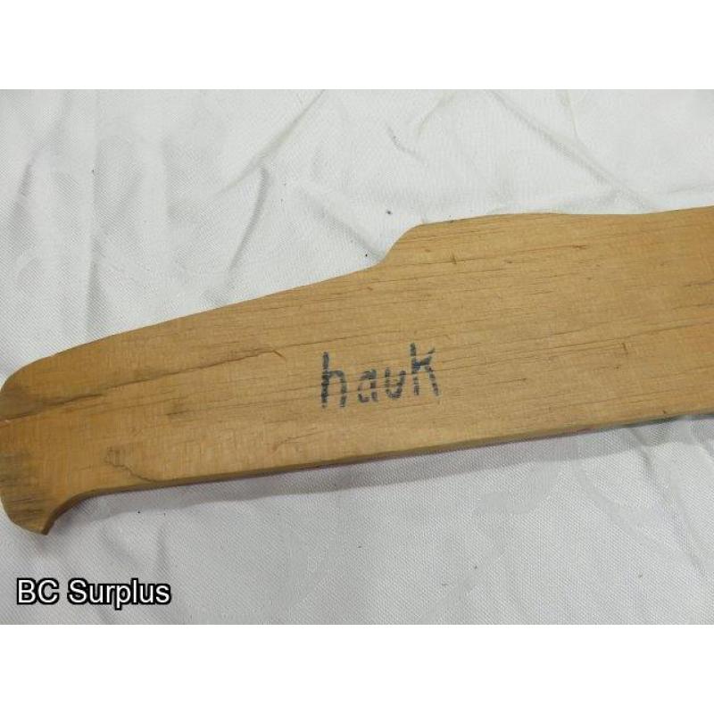 R-47: Indigenous Carving - “Hauk & Hauk Man” - Signed