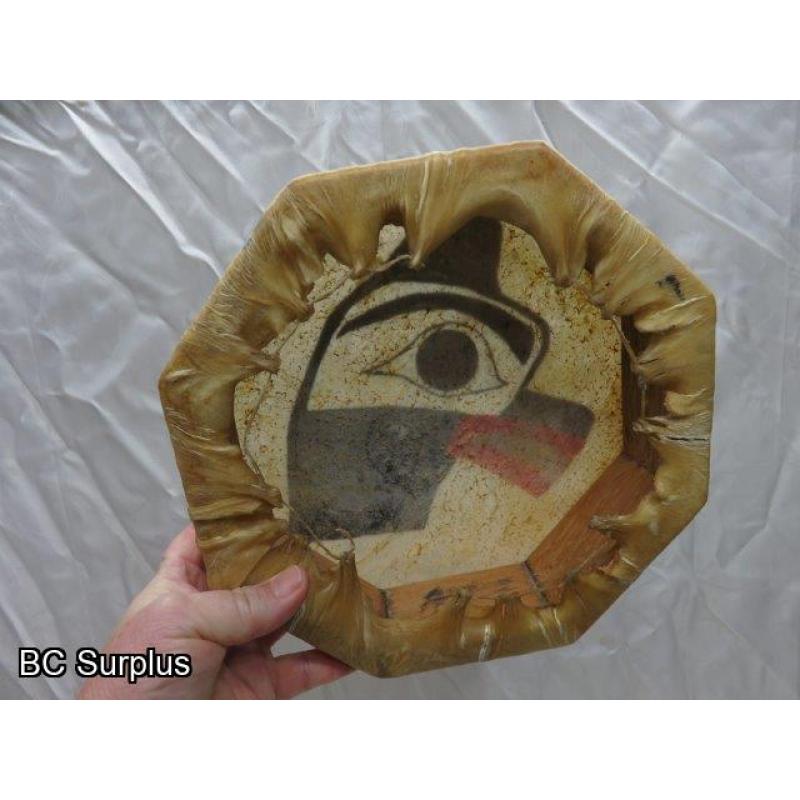 R-50: Indigenous Painted Drum – Eagle