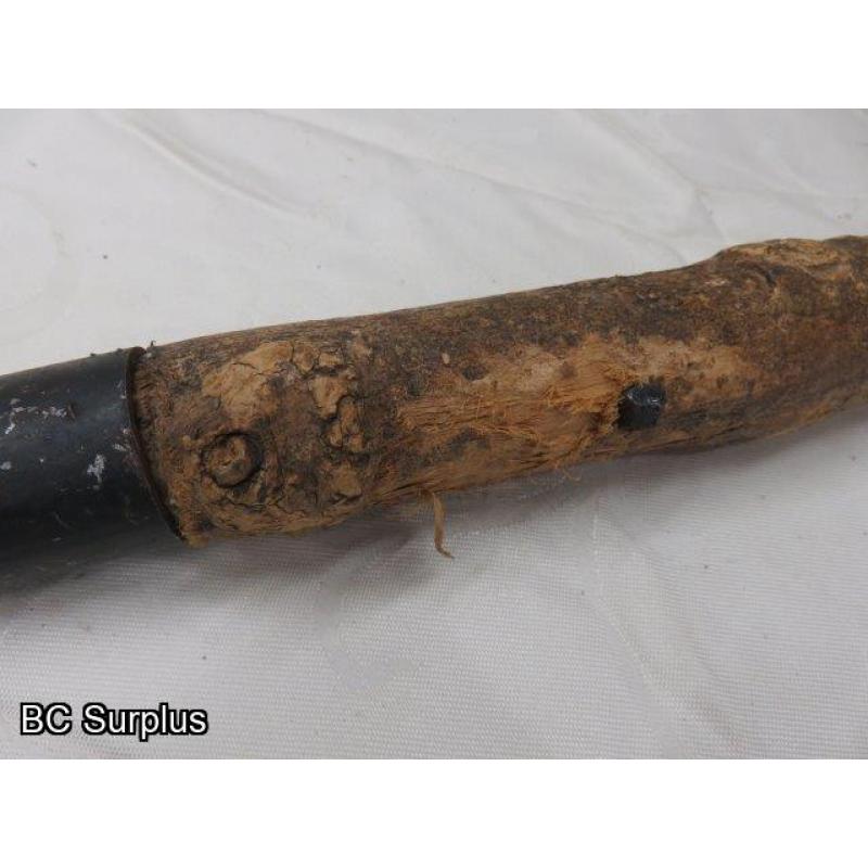 R-69: Hunting Mace with Wooden Handle – Antique?