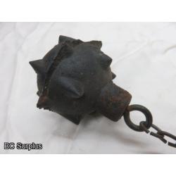 R-69: Hunting Mace with Wooden Handle – Antique?