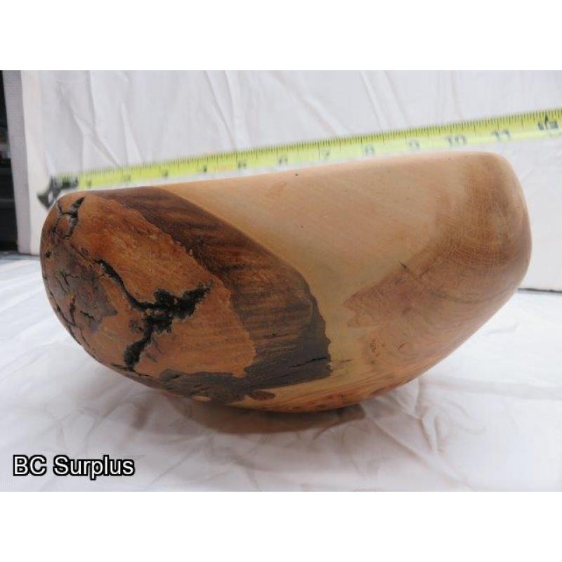 R-76: Hand Carved Burl Bowl