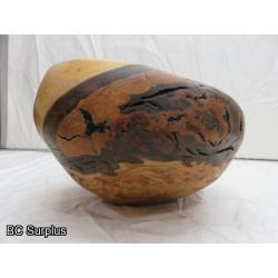 R-76: Hand Carved Burl Bowl