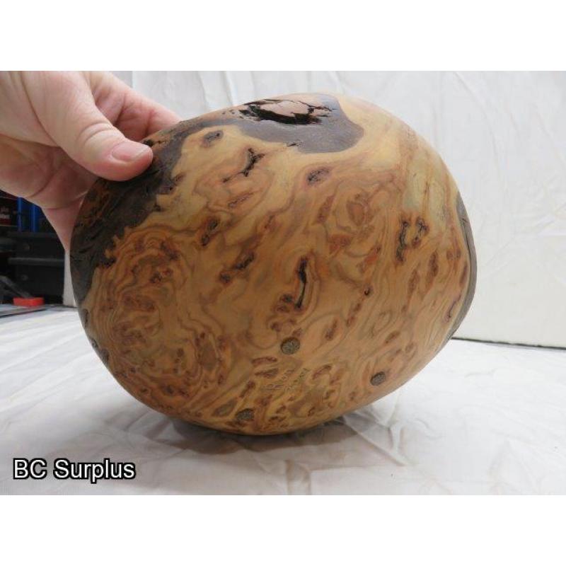 R-76: Hand Carved Burl Bowl