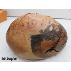 R-76: Hand Carved Burl Bowl